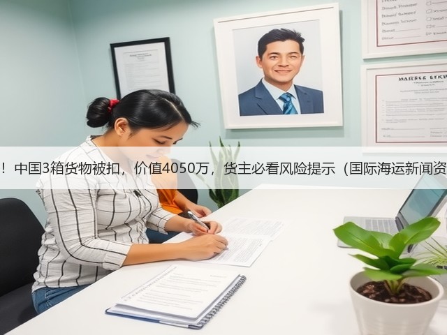 突发!中国3箱货物被扣,价值4050万,货主必看风险提示(国际海运新闻资讯)(图2) 突发!中国3箱货物被扣,价值4050万,货主必看风险提示(国际海运新闻资讯)(图2)