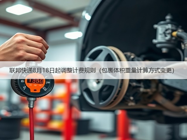 联邦快递8月18日起调整计费规则（包裹体积重量计算方式变更）(图2)