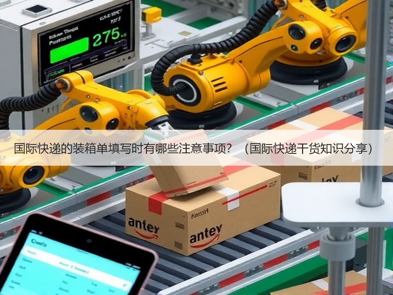 国际快递的装箱单填写时有哪些注意事项？（国际快递干货知识分享）
