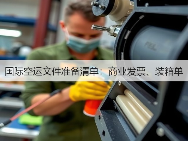 国际空运文件准备清单：商业发票、装箱单(图1)