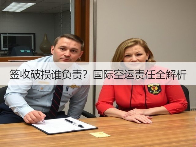 签收破损谁负责?国际空运责任全解析(图1) 签收破损谁负责?国际空运责任全解析(图1)