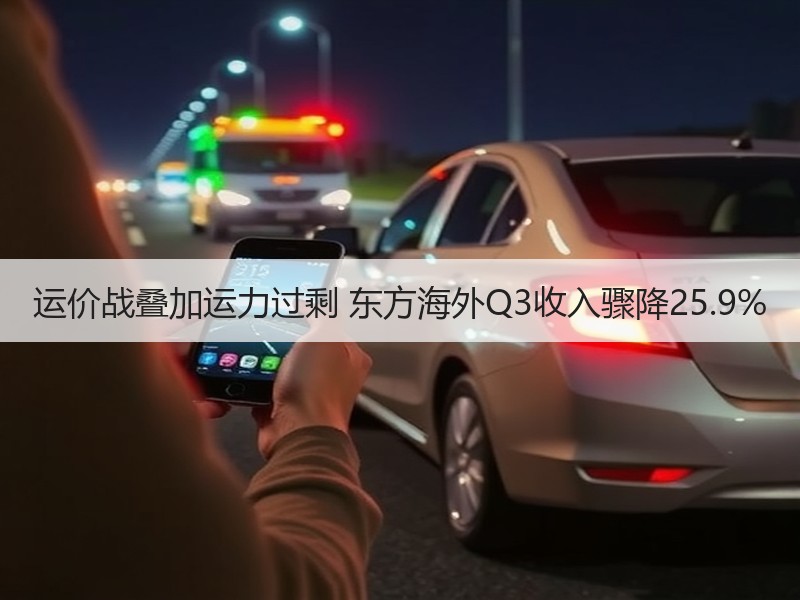 运价战叠加运力过剩 东方海外Q3收入骤降25.9%