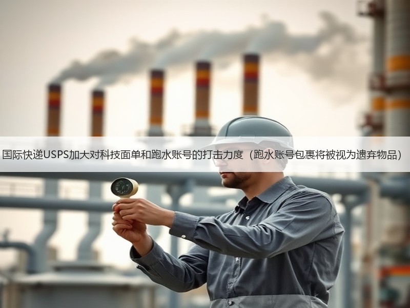 国际快递USPS加大对科技面单和跑水账号的打击力度（跑水账号包裹将被视为遗弃物品）
