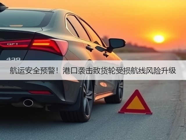 航运安全预警!港口袭击致货轮受损航线风险升级(图1) 航运安全预警!港口袭击致货轮受损航线风险升级(图1)
