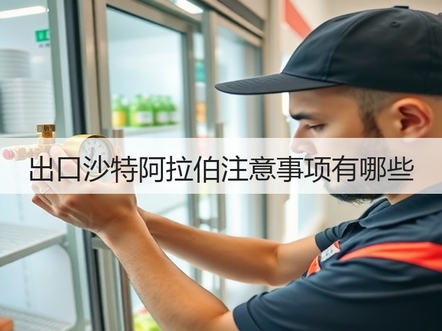 出口沙特阿拉伯注意事项有哪些(图3) 出口沙特阿拉伯注意事项有哪些(图3)