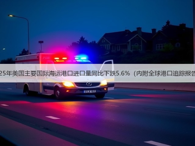 2025年美国主要国际海运港口进口量同比下跌5.6%(内附全球港口追踪报告)(图1) 2025年美国主要国际海运港口进口量同比下跌5.6%(内附全球港口追踪报告)(图1)