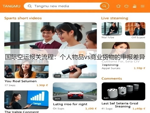 国际空运报关流程：个人物品vs商业货物的申报差异(图2)