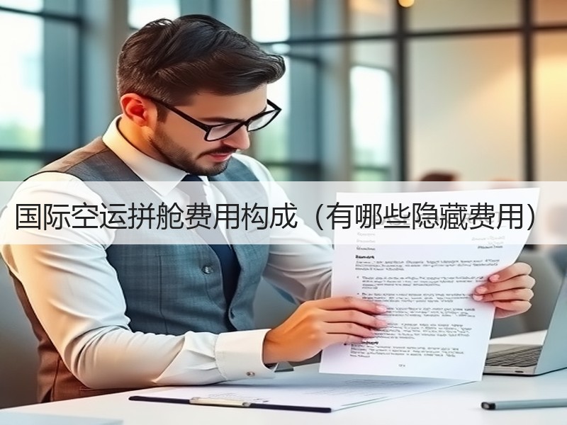 国际空运拼舱费用构成（有哪些隐藏费用）