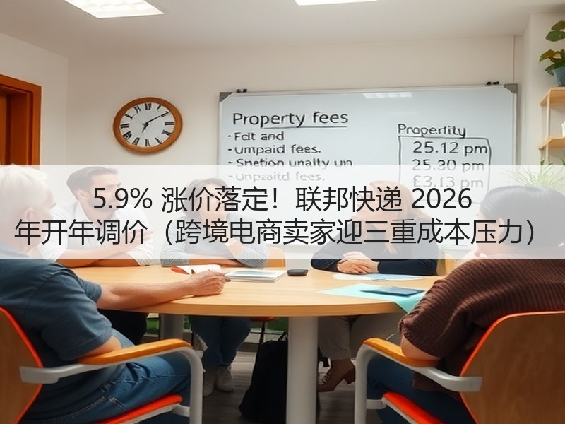 5.9% 涨价落定!联邦快递 2026 年开年调价(跨境电商卖家迎三重成本压力) 5.9% 涨价落定!联邦快递 2026 年开年调价(跨境电商卖家迎三重成本压力)