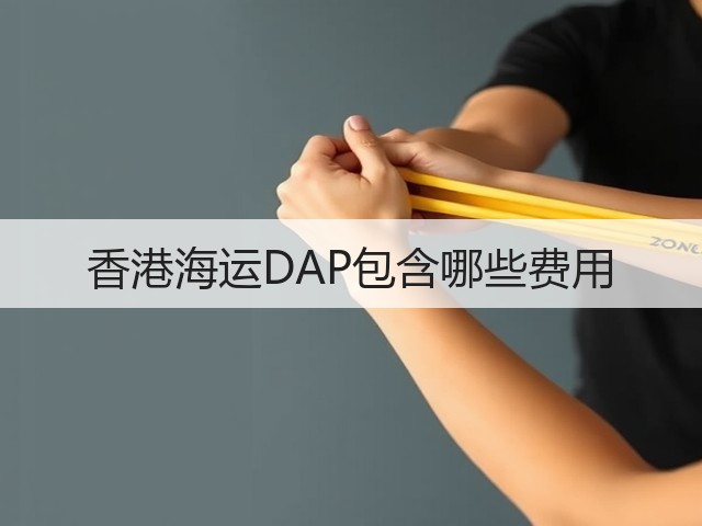 香港海运DAP包含哪些费用(图1) 香港海运DAP包含哪些费用(图1)