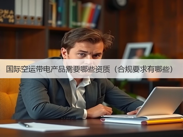 国际空运带电产品需要哪些资质(合规要求有哪些)(图2) 国际空运带电产品需要哪些资质(合规要求有哪些)(图2)