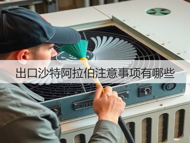 出口沙特阿拉伯注意事项有哪些