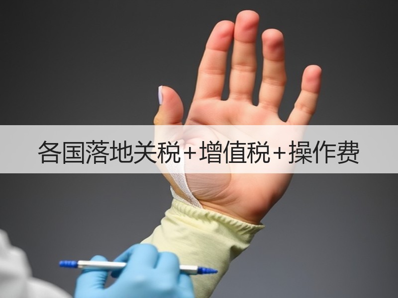 各国落地关税+增值税+操作费 各国落地关税+增值税+操作费
