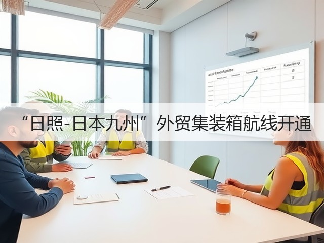 “日照-日本九州”外贸集装箱航线开通(图1) “日照-日本九州”外贸集装箱航线开通(图1)