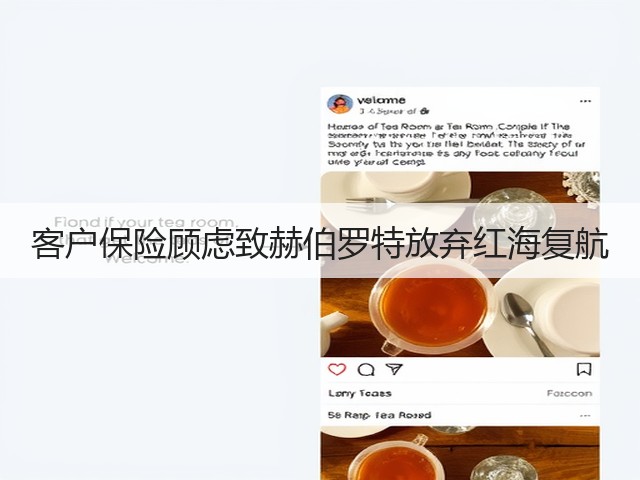 客户保险顾虑致赫伯罗特放弃红海复航(图2) 客户保险顾虑致赫伯罗特放弃红海复航(图2)