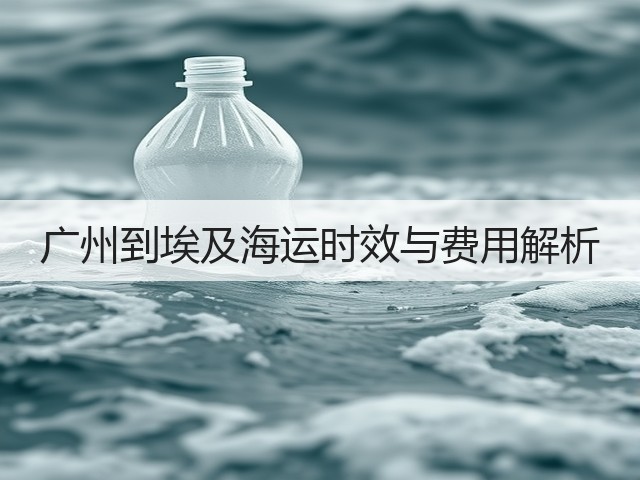 广州到埃及海运时效与费用解析(图1)