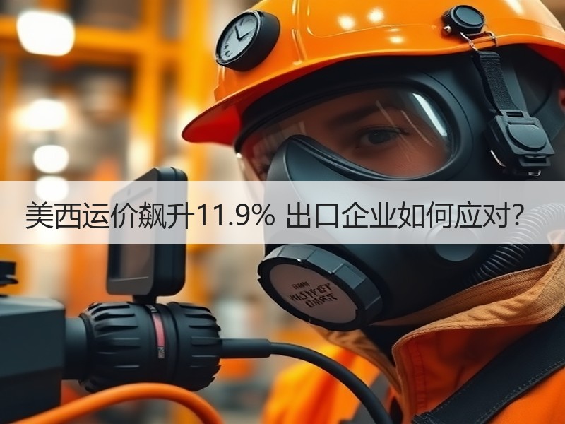 美西运价飙升11.9% 出口企业如何应对？