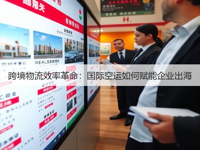 跨境物流效率革命:国际空运如何赋能企业出海(图1) 跨境物流效率革命:国际空运如何赋能企业出海(图1)