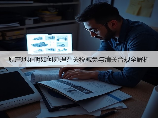 原产地证明如何办理?关税减免与清关合规全解析(图3) 原产地证明如何办理?关税减免与清关合规全解析(图3)