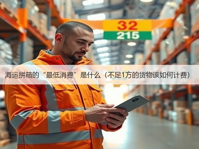 海运拼箱的“最低消费”是什么（不足1方的货物该如何计费）(图2)
