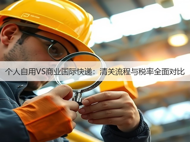 个人自用VS商业国际快递：清关流程与税率全面对比(图2)