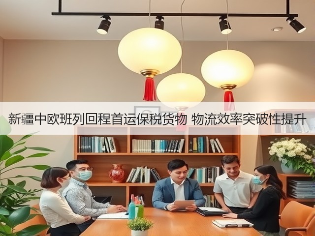 新疆中欧班列回程首运保税货物 物流效率突破性提升(图1)