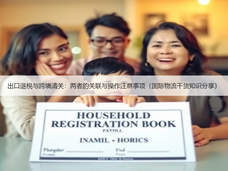 出口退税与跨境清关：两者的关联与操作注意事项（国际物流干货知识分享）