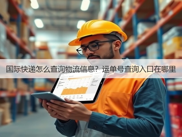 国际快递怎么查询物流信息?运单号查询入口在哪里(图1) 国际快递怎么查询物流信息?运单号查询入口在哪里(图1)