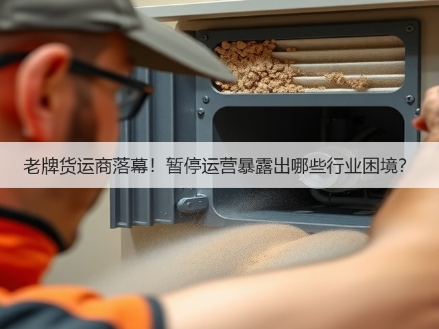 老牌货运商落幕!暂停运营暴露出哪些行业困境?(图2) 老牌货运商落幕!暂停运营暴露出哪些行业困境?(图2)