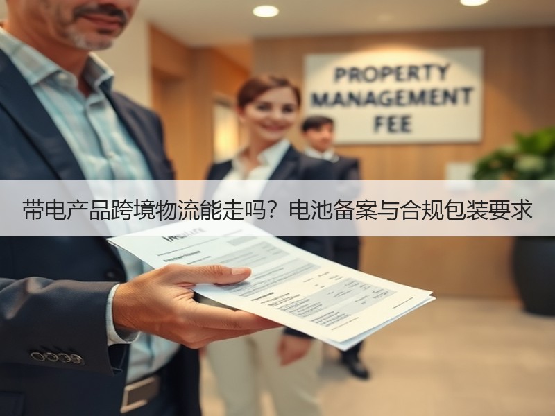 带电产品跨境物流能走吗？电池备案与合规包装要求