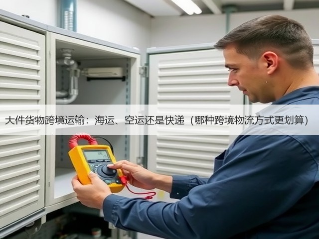 大件货物跨境运输:海运、空运还是快递(哪种跨境物流方式更划算)(图2) 大件货物跨境运输:海运、空运还是快递(哪种跨境物流方式更划算)(图2)