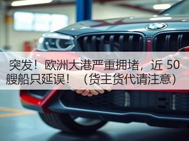 突发!欧洲大港严重拥堵,近 50 艘船只延误!(货主货代请注意)(图2) 突发!欧洲大港严重拥堵,近 50 艘船只延误!(货主货代请注意)(图2)