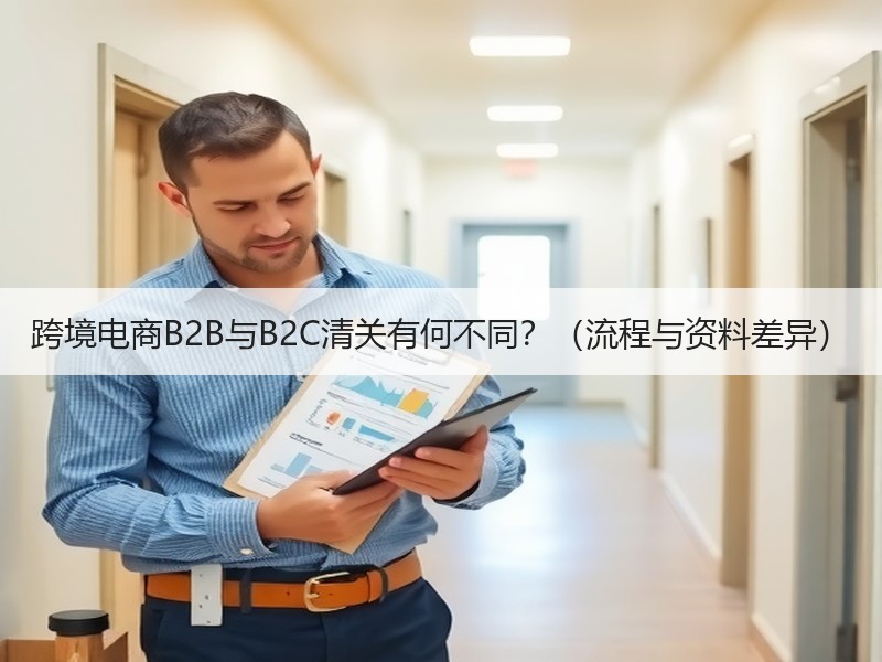 跨境电商B2B与B2C清关有何不同？（流程与资料差异）