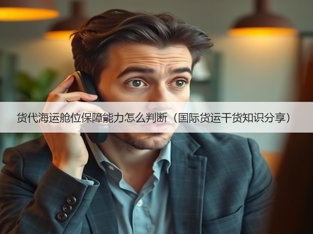 货代海运舱位保障能力怎么判断(国际货运干货知识分享)(图3) 货代海运舱位保障能力怎么判断(国际货运干货知识分享)(图3)