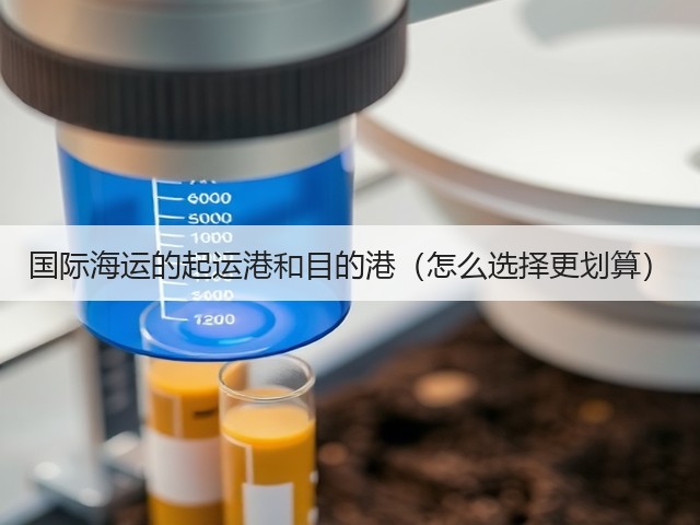 国际海运的起运港和目的港(怎么选择更划算)(图1) 国际海运的起运港和目的港(怎么选择更划算)(图1)