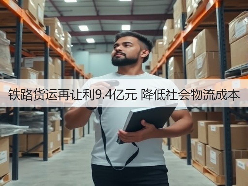 铁路货运再让利9.4亿元 降低社会物流成本 铁路货运再让利9.4亿元 降低社会物流成本