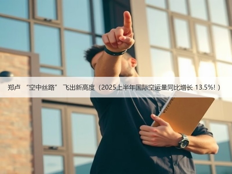 郑卢 “空中丝路” 飞出新高度（2025上半年国际空运量同比增长 13.5%! ）