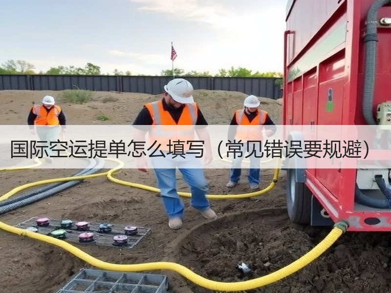 国际空运提单怎么填写（常见错误要规避）