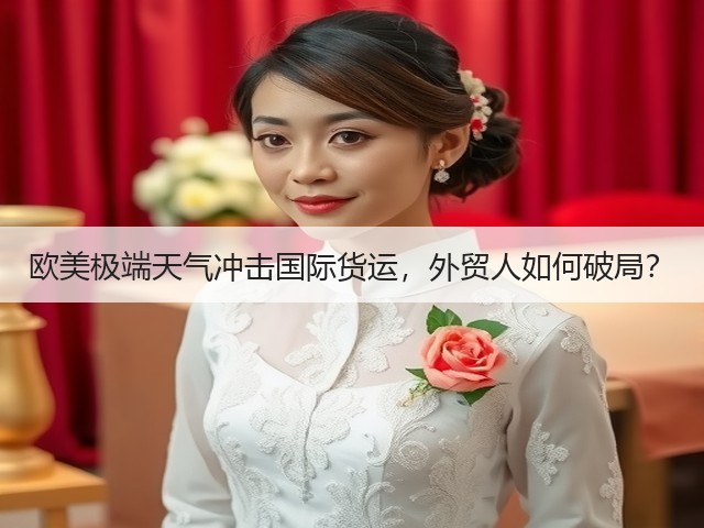 欧美极端天气冲击国际货运，外贸人如何破局？(图1)