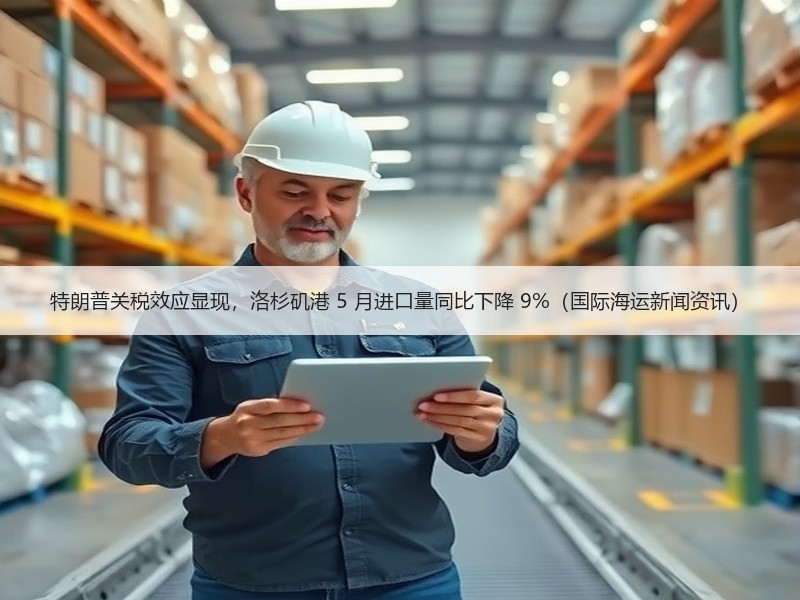 特朗普关税效应显现，洛杉矶港 5 月进口量同比下降 9%（国际海运新闻资讯）