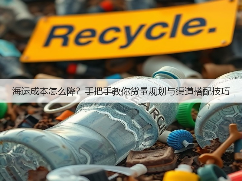 海运成本怎么降？手把手教你货量规划与渠道搭配技巧