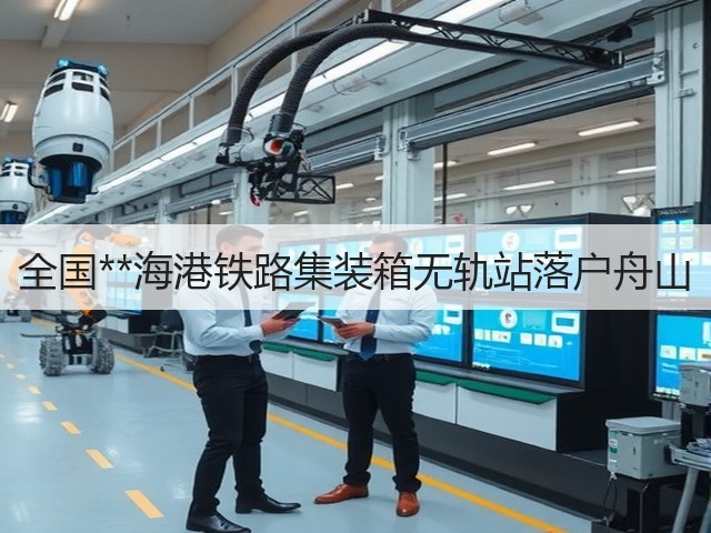 全国**海港铁路集装箱无轨站落户舟山(图2) 全国**海港铁路集装箱无轨站落户舟山(图2)