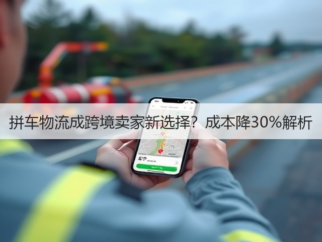 拼车物流成跨境卖家新选择?成本降30%解析(图2) 拼车物流成跨境卖家新选择?成本降30%解析(图2)