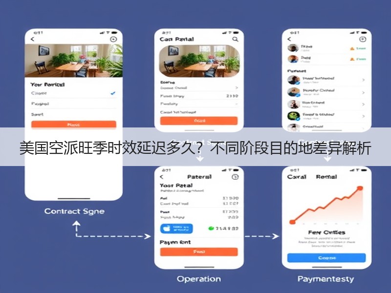 美国空派旺季时效延迟多久？不同阶段目的地差异解析