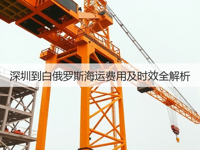 深圳到白俄罗斯海运费用及时效全解析(图2) 深圳到白俄罗斯海运费用及时效全解析(图2)