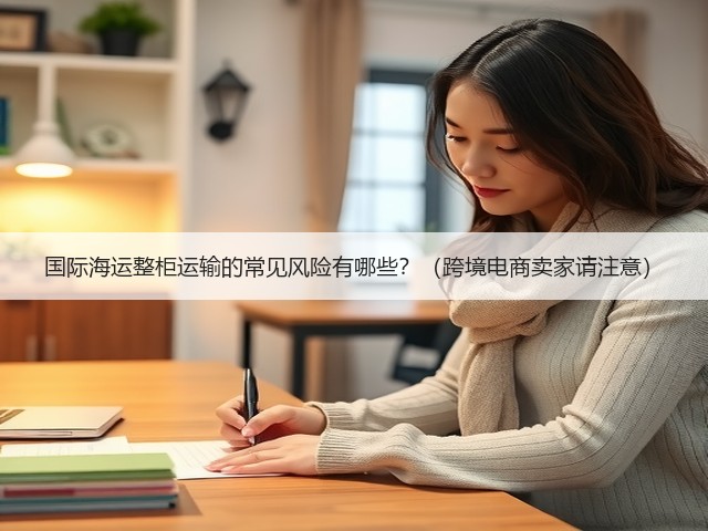 国际海运整柜运输的常见风险有哪些?(跨境电商卖家请注意)(图2) 国际海运整柜运输的常见风险有哪些?(跨境电商卖家请注意)(图2)
