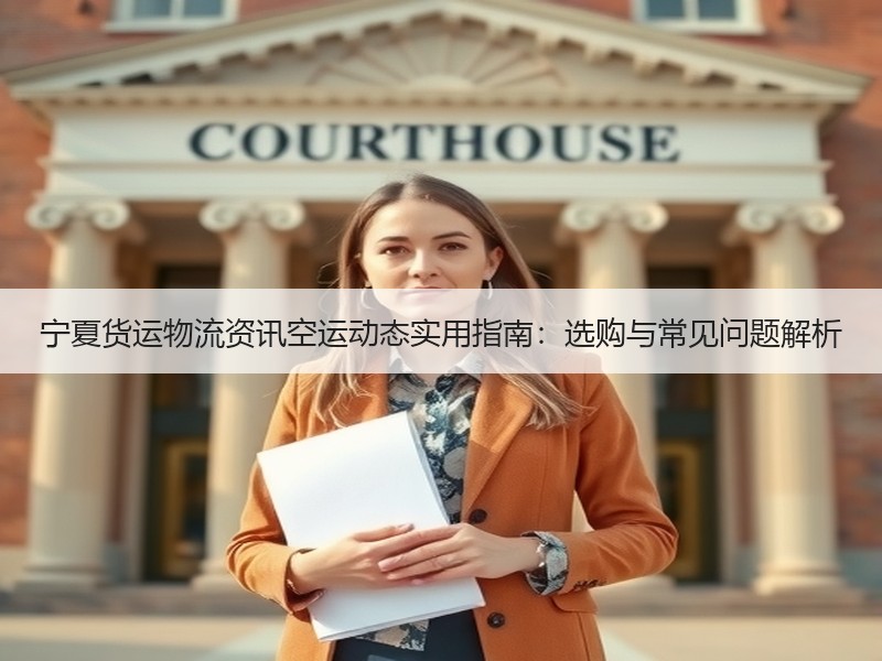 宁夏货运物流资讯空运动态实用指南：选购与常见问题解析