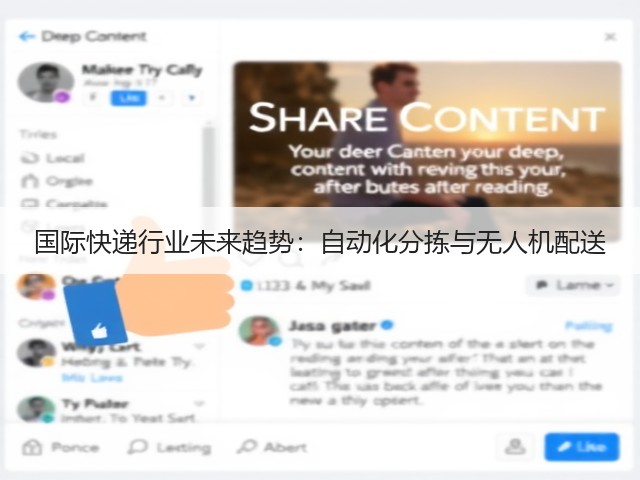 国际快递行业未来趋势:自动化分拣与无人机配送(图2) 国际快递行业未来趋势:自动化分拣与无人机配送(图2)
