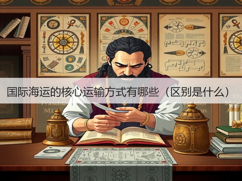 国际海运的核心运输方式有哪些（区别是什么）