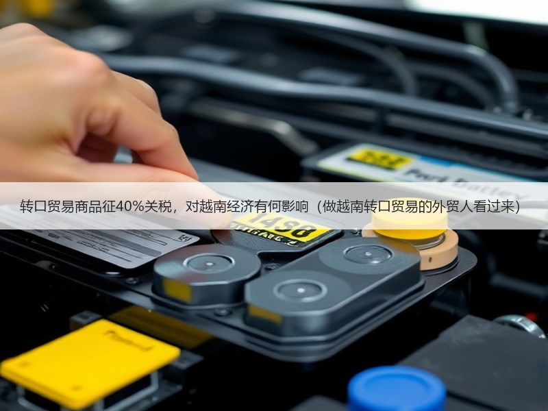 转口贸易商品征40%关税,对越南经济有何影响(做越南转口贸易的外贸人看过来) 转口贸易商品征40%关税,对越南经济有何影响(做越南转口贸易的外贸人看过来)